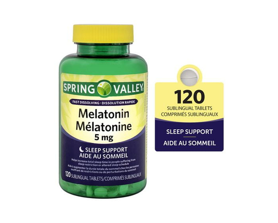 Spring Valley Melatonin 5mg