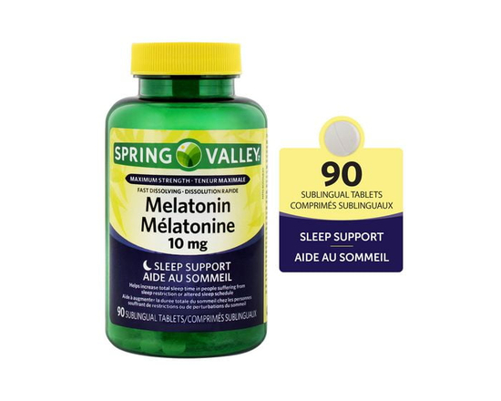 Spring Valley Melatonin 10mg