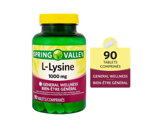 Spring Valley L-Lysine, 1000 mg