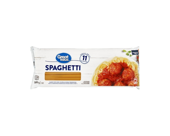 Great Value Spaghetti Pasta - 900 g