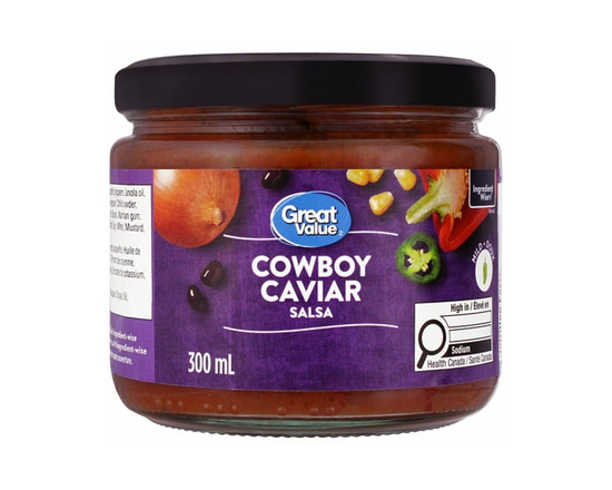 Great Value Mild Cowboy Caviar Salsa - 300 mL