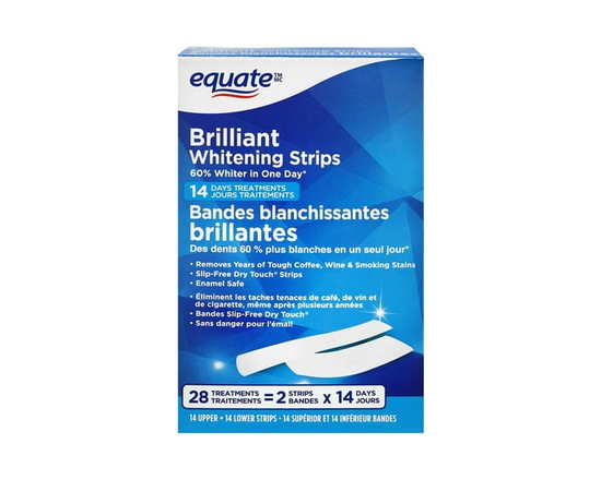 Bandes blanchissantes brillantes 14 jours Equate
