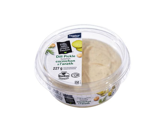 Hummus aux cornichons à l’aneth Mon marché fraîcheur