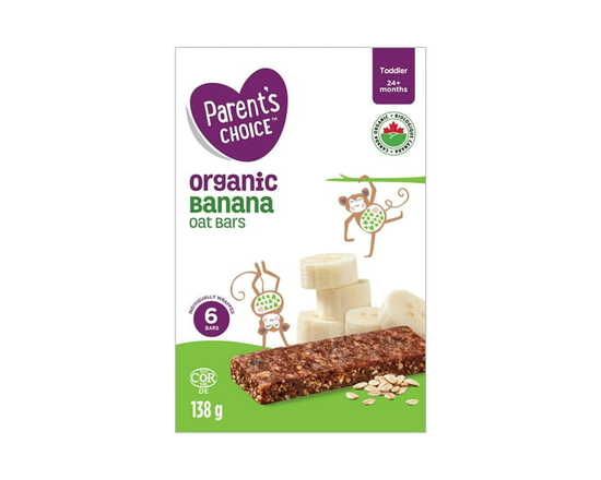 Parent's Choice Organic Banana Oat Bars
