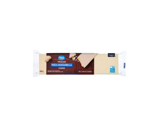 Fromage pizza mozzarella Great Value