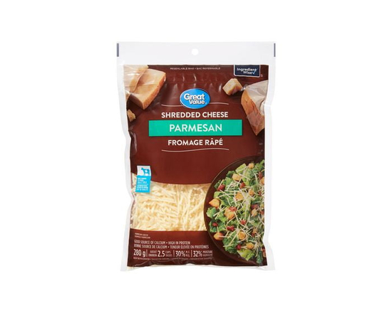 Great Value Parmesan Shredded Cheese
