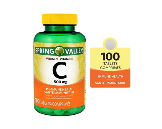 Spring Valley Vitamin C 500mg