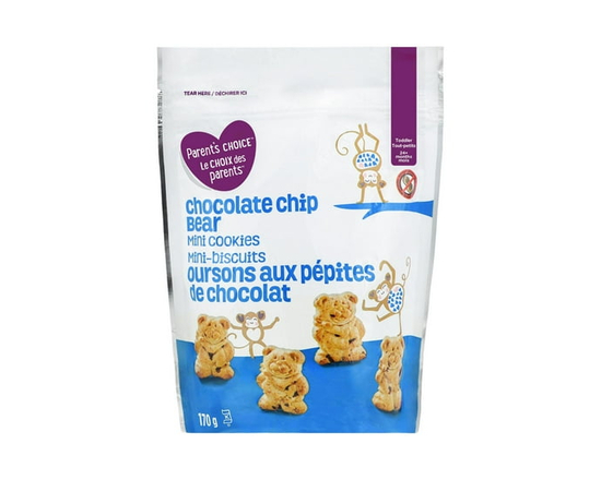 Parent's Choice Chocolate Chip Bear Mini Cookies