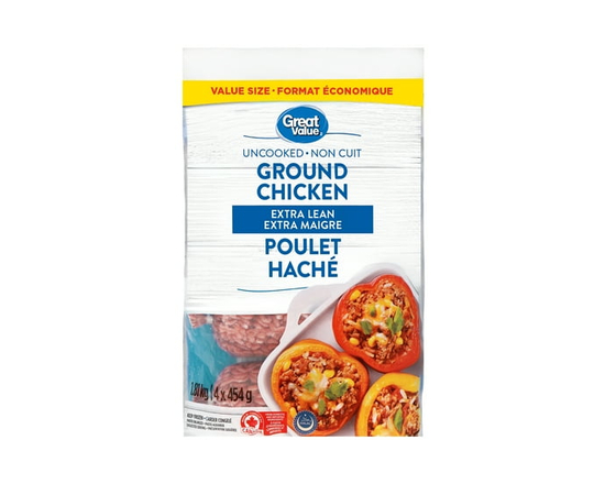 Great Value Extra Lean Ground Chicken - 1.81kg