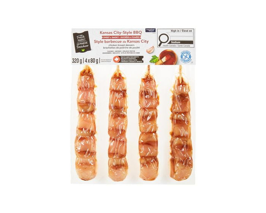 Your Fresh Market Kansas City-Style BBQ Chicken Breast Skewers