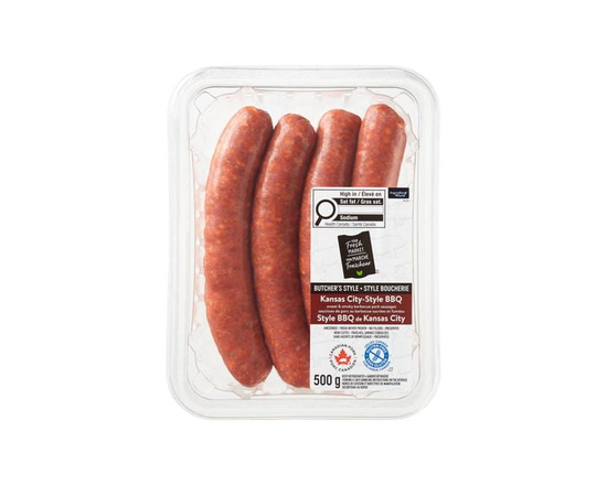 Your Fresh Market Butcher’s Style Kansas City-Style BBQ Pork Sausages