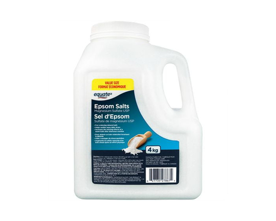 Equate Epsom Salts, 4 kg - 4kg