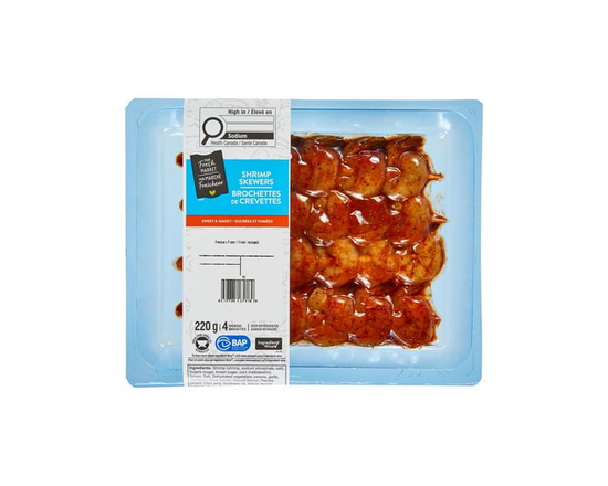 Your Fresh Market Sweet & Smoky Shrimp Skewers