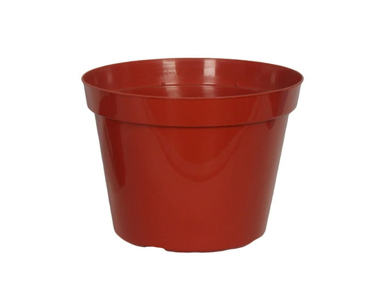 10" POT DE FLEURS BRUN - 4