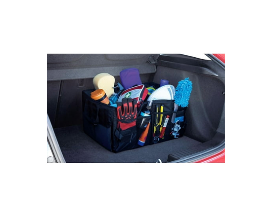 AUTO DRIVE Car Trunk Organizer, Collapsible, Multi-Compartment for Car Storage - Universal
