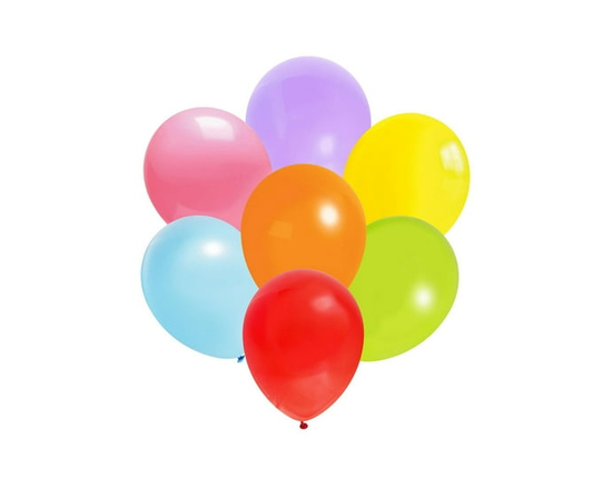 12" Multicolor Latex Balloons, 72 Pieces, by Way To Celebrate