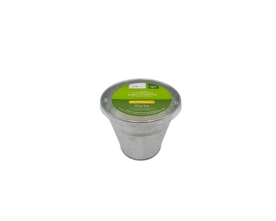 Mainstays 5 in Citronella Bucket Candle – Galvanized - 5"