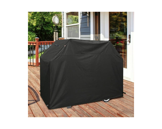 Expert Grill 68” Deluxe Heavy-Duty Cover, Durable Black Rip Stop Oxford. - 68"Wx45"L
