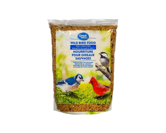 Great Value Wild Bird Food Seed 4kg - 4 kg