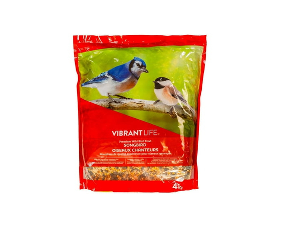 Vibrant Life Songbird Premium Wild Bird Food 4KG - 4KG
