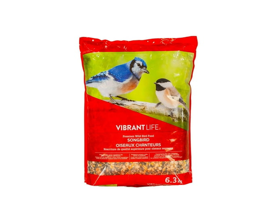Vibrant Life Wild Bird Food Songbird Premium 6.3KG - 6.3KG