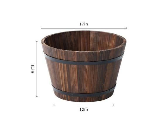 Better Homes & Gardens 17 in Wood Planter - 17