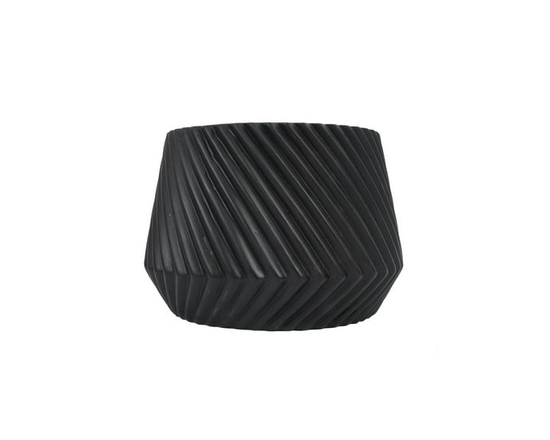 BETTER HOMES & GARDENS CACHE-POT TORSADÉ DE 15.2 CM - 5,6 pouces de diamètre x 4,1 pouces de hauteur