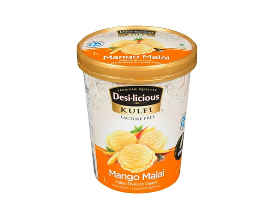 Desi-licious Kulfi Mango Malai Indian Style Ice Cream - 1 L