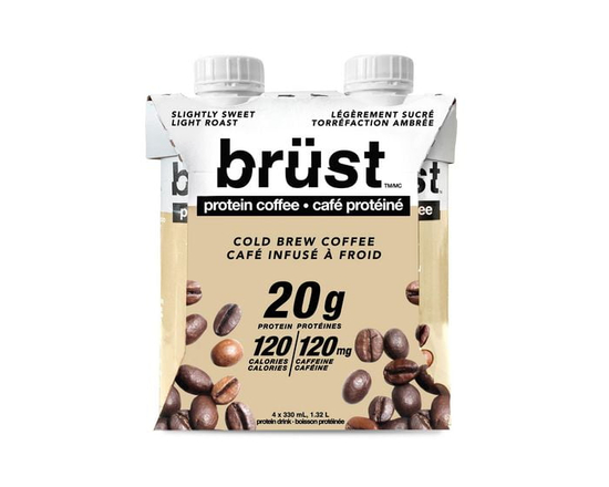 Brüst Protein Coffee - Light Roast 4pk