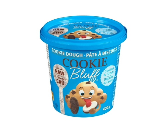 Cookie Bluff Cookies & Cream Cookie Dough - 400 g