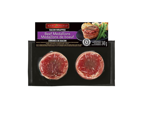 Marcangelo Bacon Wrapped Beef Medallions