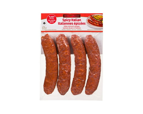Marcangelo Spicy Italian Style Pork Sausages - 23.8 oz