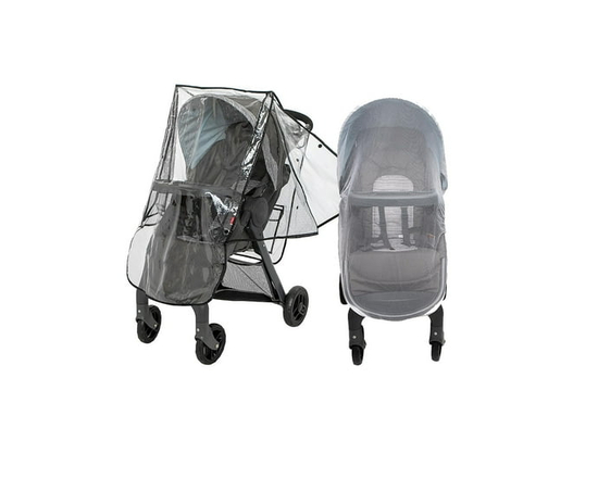 Nûby™ Eco Stroller Weather Shield & Bug Netting Set