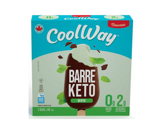 CoolWay Mint Keto Bar, 3x88ml - 88 mL