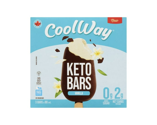 CoolWay Vanilla Bean Keto Bar - 88 mL