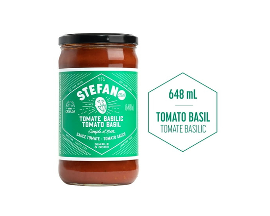 Stefano Faita Tomato Basil Pasta Sauce, 648mL - 648 mL