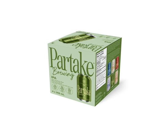 Partake - IPA, 4 x 355 mL Cans - 355 mL