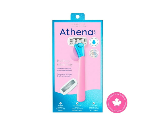 Athena Club 5-Blade Razor Kit, Pool Party