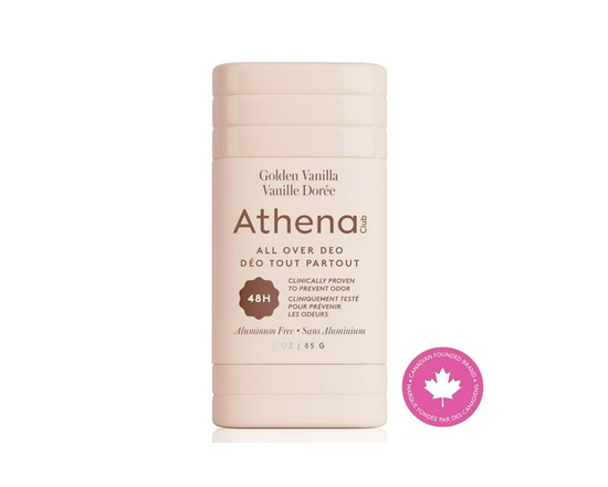 Athena Club All over deodorant, Golden Vanilla, 74 g , Women - 85 g