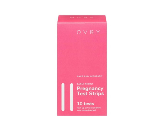 Ovry® Early Result Pregnancy Test Strips, 10 Tests