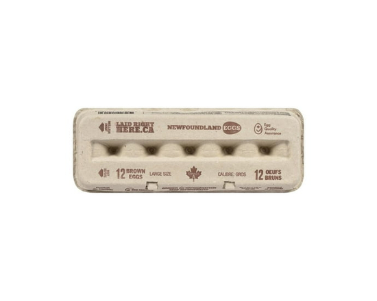 Newfoundland Eggs Large Brown Eggs - L