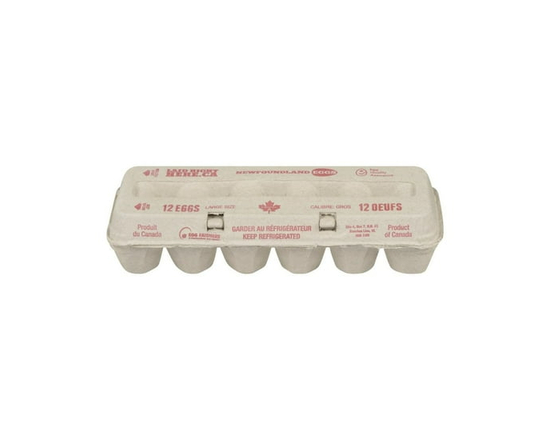 Newfoundland Eggs Large White Eggs - 12 pk