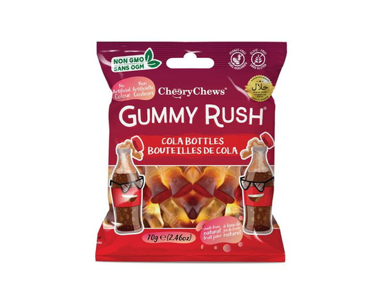Gummy Rush - Cola Bottles 70g - 70