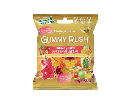 Gummy Rush - Oursons gommeux 70g/2.46oz - 70