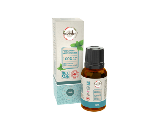 Buhbli Brands - 100% Pure Peppermint Essential Oil, 15ml