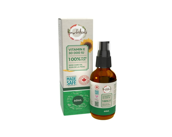 Buhbli Brands - Vitamin E Oil, 30000 IU per 60ml, Non-GMO - 60 mL