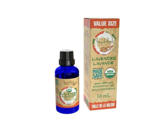 Buhbli Organics - Organic Lavender Essential Oil, 50ml VALUE SIZE