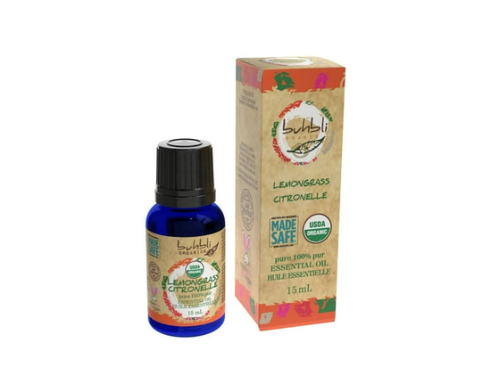 Buhbli Huile Essentielle Citronelle Bio - 15 ml