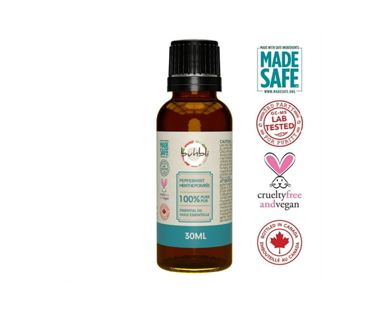 Buhbli Brands - 100% Pure Peppermint Essential Oil, 30ml