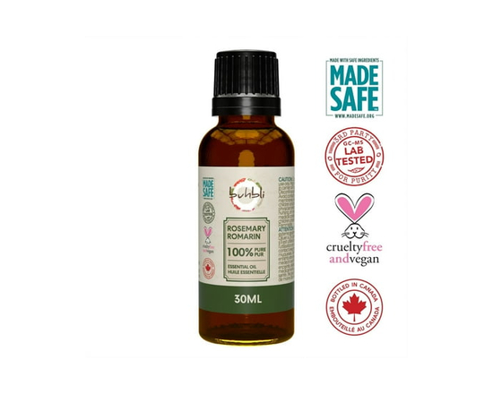 Buhbli Brands - 100% Pure Rosemary Essential Oil, 30ml
